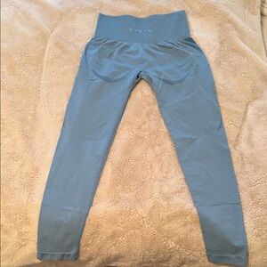 NVGTN Sky Blue Contour Seamless Leggings